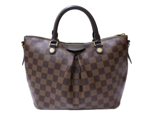 imgrc0085443622 Louis Vuitton Sienna PM Damier Canvas Shoulder Bag Brown