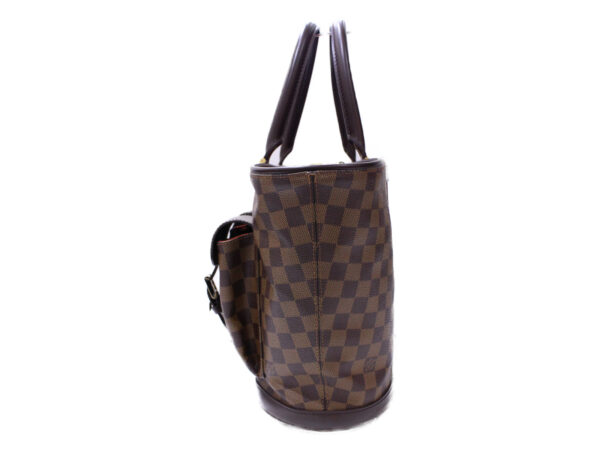 imgrc0085497953 Louis Vuitton Manosque GM Damier Canvas Tote Bag Brown