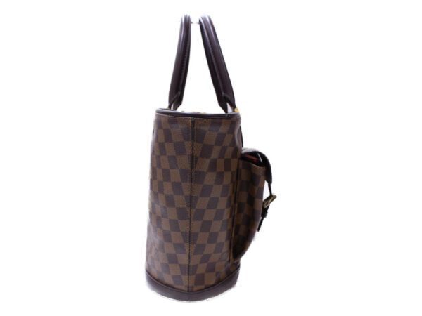 imgrc0085497954 Louis Vuitton Manosque GM Damier Canvas Tote Bag Brown