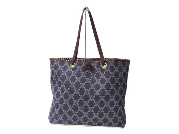 imgrc0085508120 Celine Macadam Denim Tote Bag Denim