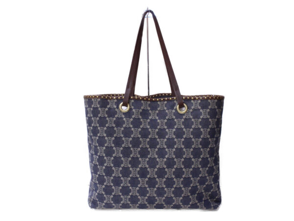 imgrc0085508121 Celine Macadam Denim Tote Bag Denim