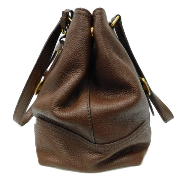 imgrc0085649469 Prada Shoulder Bag Leather Brown