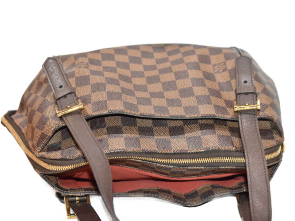 imgrc0085656985 Louis Vuitton Belem MM Damier Ebene Handbag Brown