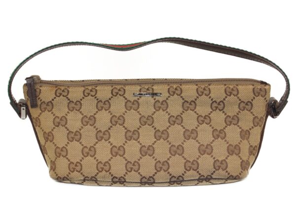 imgrc0085671739 Gucci GG Canvas Accessory Pouch Beige Green Red