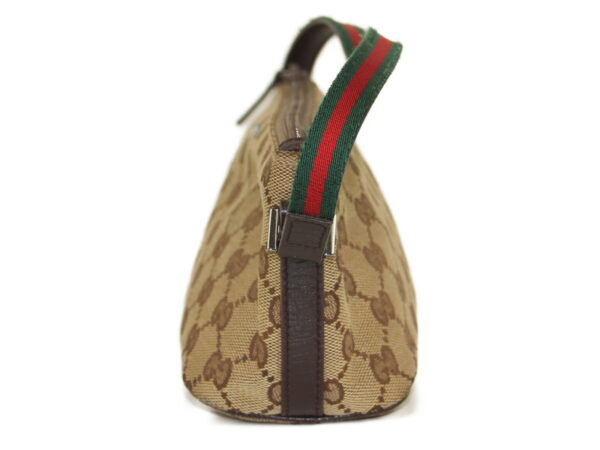 imgrc0085671741 Gucci GG Canvas Accessory Pouch Beige Green Red