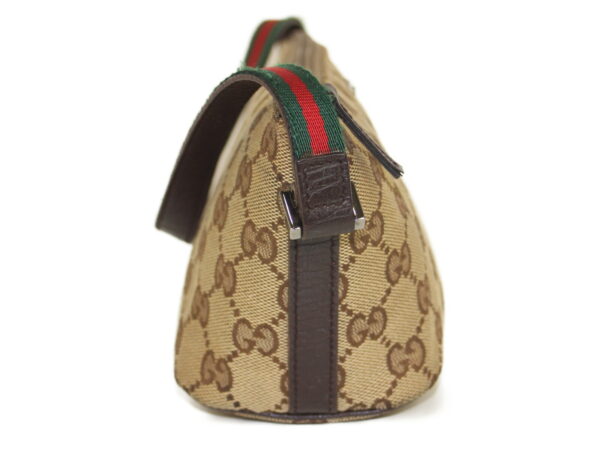 imgrc0085671742 Gucci GG Canvas Accessory Pouch Beige Green Red