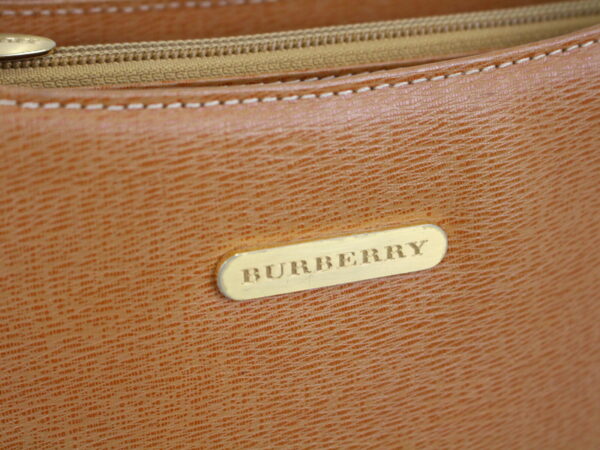 imgrc0085683283 Burberry Nova Check Leather Shoulder Bag Camel Ocher