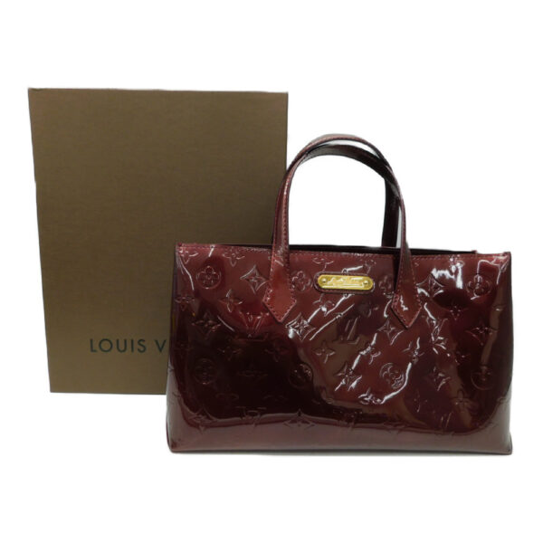 imgrc0085693982 Louis Vuitton Wilshire PM Vernis Handbag Red