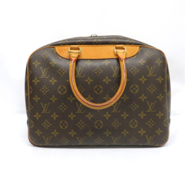 imgrc0085720379 Louis Vuitton Deauville Vanity Bag Monogram Canvas Brown