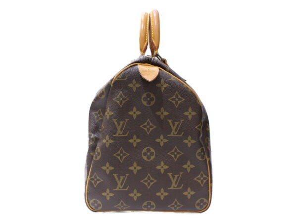 imgrc0085721091 Louis Vuitton Speedy 35 Monogram Canvas Bag Brown