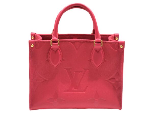 imgrc0085768718 Louis Vuitton On the Go PM Empreinte Leather Handbag Shoulder Bag Freesia