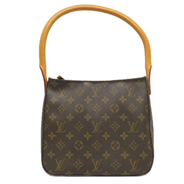 imgrc0085825224 Louis Vuitton Looping MM Monogram Shoulder Bag Brown