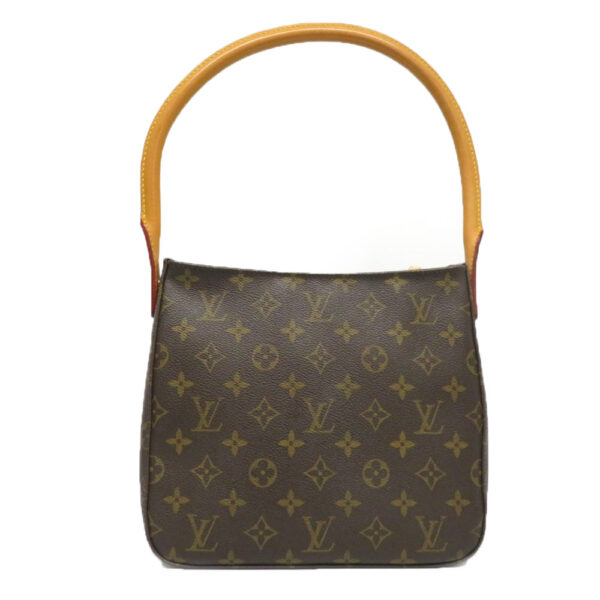 imgrc0085825225 Louis Vuitton Looping MM Monogram Shoulder Bag Brown