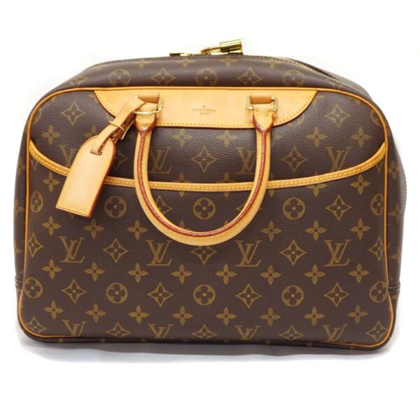 imgrc0085861011 Louis Vuitton Deauville Bowling Vanity Monogram Canvas Brown