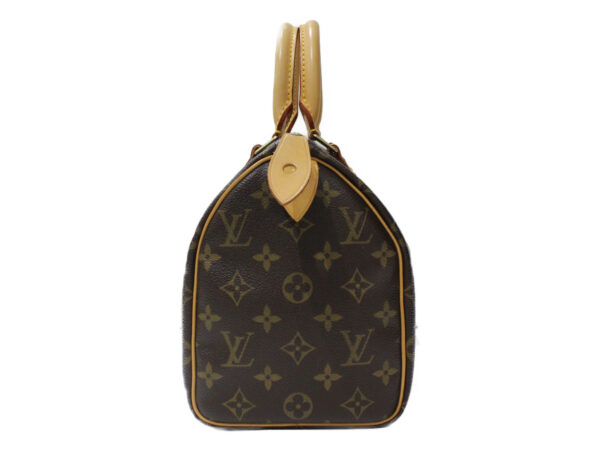 imgrc0085897128 Louis Vuitton Speedy 25 Monogram Canvas Handbag Brown