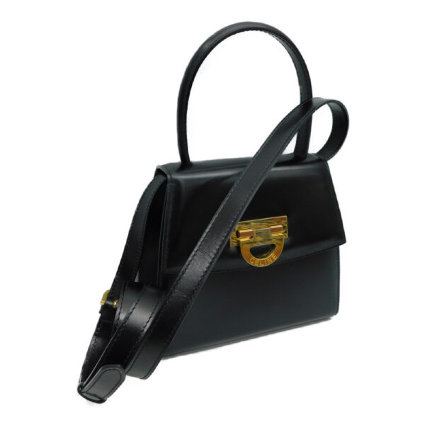 imgrc0085901351 Celine 2Way Calfskin Shoulder Bag Mini Black