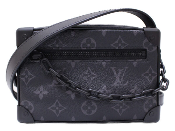 imgrc0085918753 Louis Vuitton Mini Soft Trunk Monogram Eclipse Shoulder Bag Black