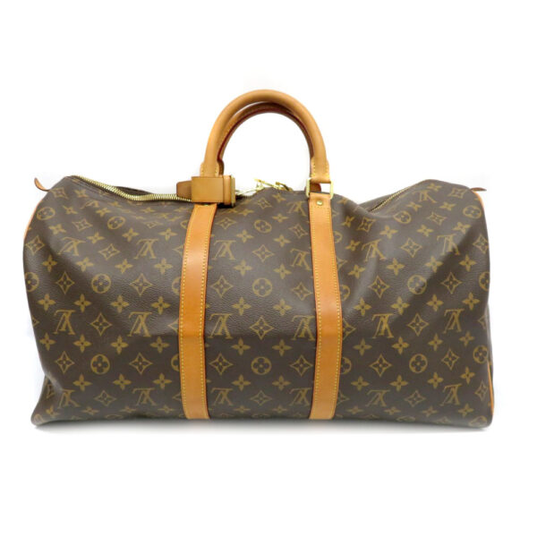 imgrc0085927852 Louis Vuitton Keepall 50 Monogram Canvas Bag Brown