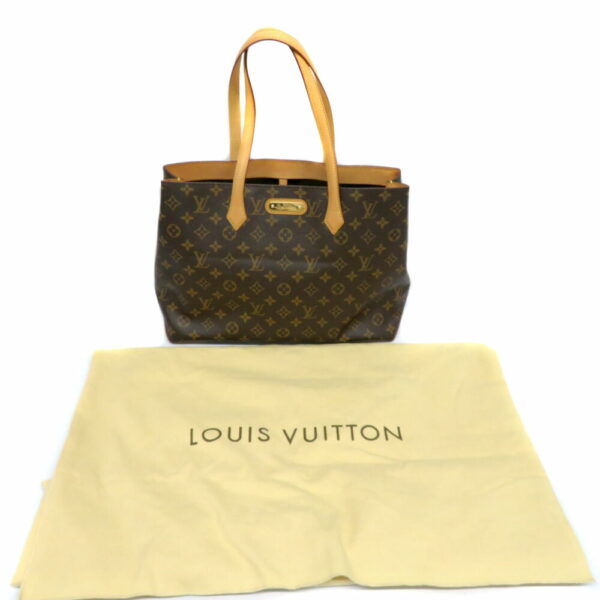 imgrc0085949149 Louis Vuitton Wilshire MM Tote Bag Brown