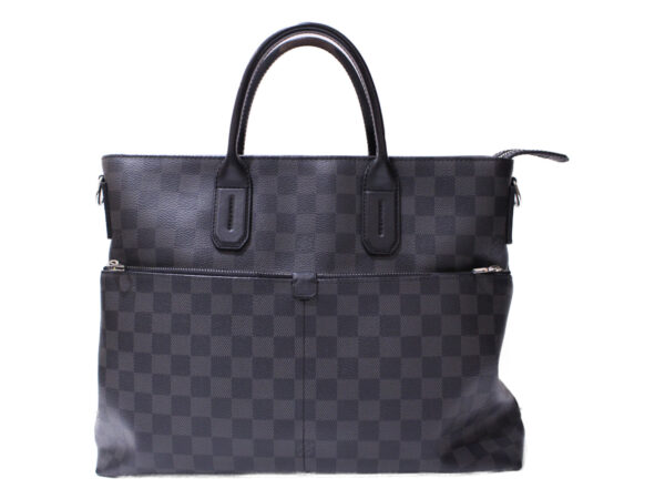 imgrc0085949451 Louis Vuitton 7DW Damier Graphite Briefcase Black