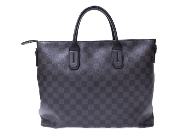 imgrc0085949454 Louis Vuitton 7DW Damier Graphite Briefcase Black