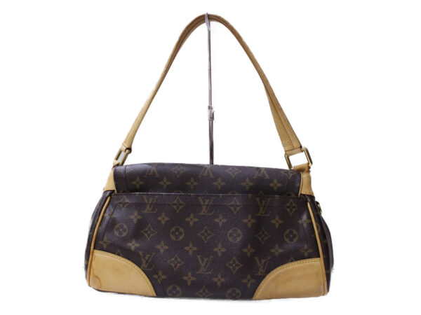 imgrc0085957674 Louis Vuitton Beverly MM Monogram Canvas Shoulder Bag Brown