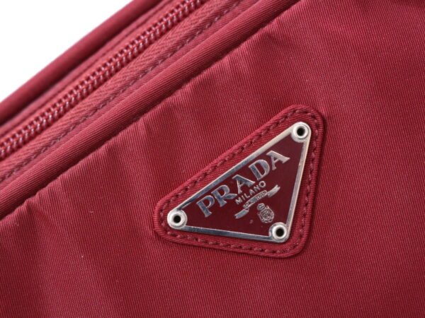 imgrc0086002832 Prada Nylon Mini Handbag Red