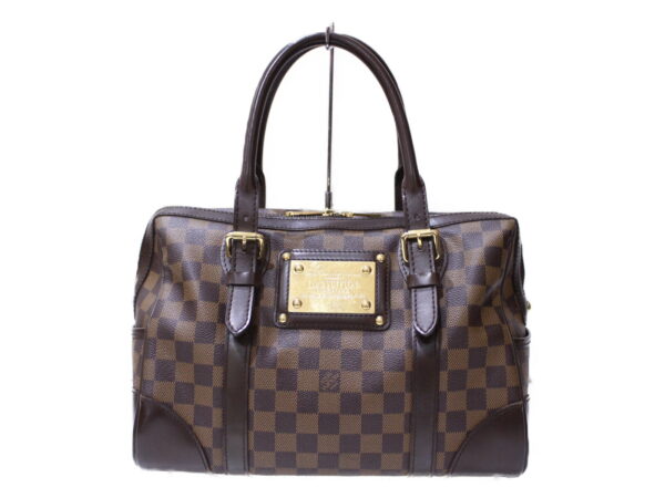 imgrc0086060923 Louis Vuitton Berkley Damier Canvas Handbag Brown