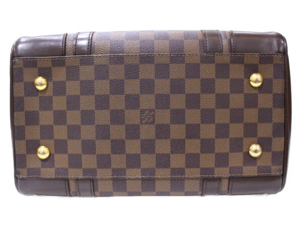 imgrc0086060927 Louis Vuitton Berkley Damier Canvas Handbag Brown