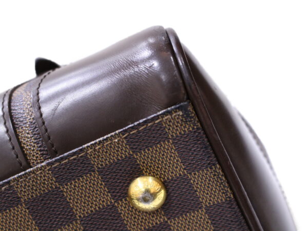 imgrc0086060928 Louis Vuitton Berkley Damier Canvas Handbag Brown