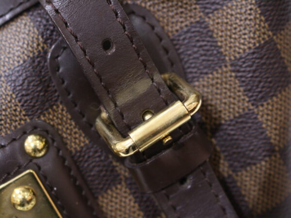 imgrc0086060939 Louis Vuitton Berkley Damier Canvas Handbag Brown