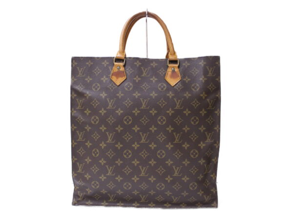 imgrc0086061057 Louis Vuitton Sac Plat Monogram Canvas Business Bag Brown