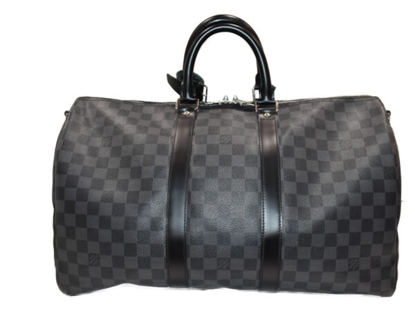 imgrc0086131363 Louis Vuitton Keepall Bandouliere 45 Damier Graphite Bag Gray