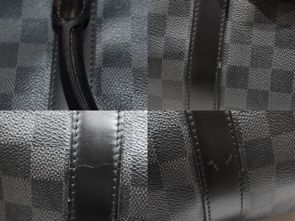 imgrc0086131369 Louis Vuitton Keepall Bandouliere 45 Damier Graphite Bag Gray