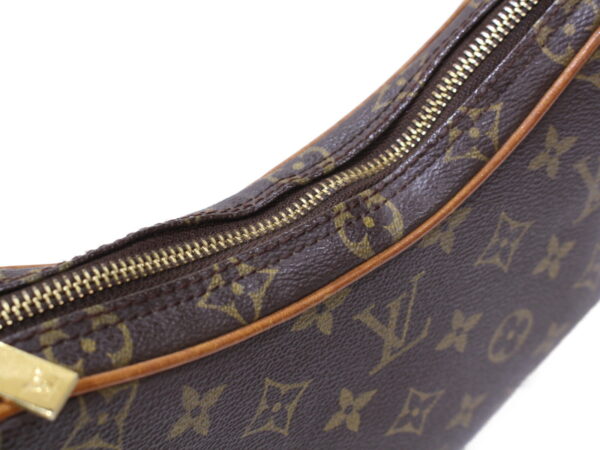 imgrc0086141457 Louis Vuitton Croissant PM Monogram Canvas Handbag Brown