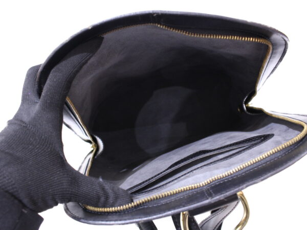 imgrc0086141965 Louis Vuitton Gobelin Epi Leather Backpack Noir