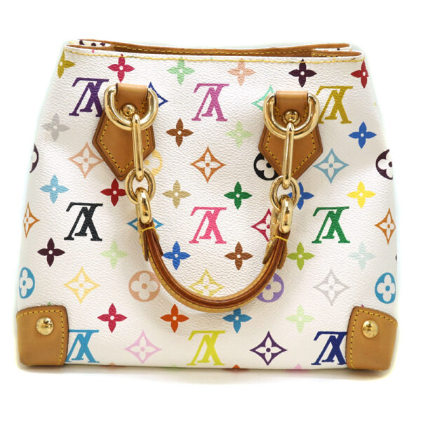 imgrc0086157304 Louis Vuitton Audra Handbag Canvas White