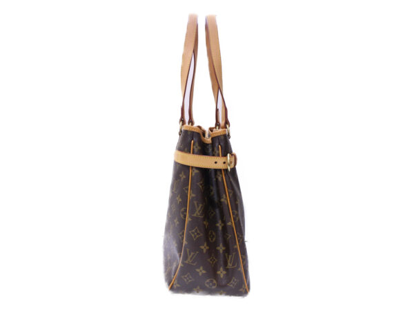 imgrc0086166985 Louis Vuitton Batignolles Vertical Monogram Canvas Tote Bag Brown