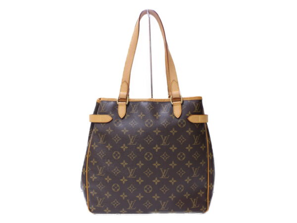 imgrc0086166986 Louis Vuitton Batignolles Vertical Monogram Canvas Tote Bag Brown