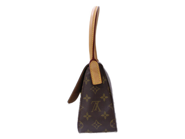 imgrc0086278194 Louis Vuitton Mini Looping Monogram Canvas Handbag Brown