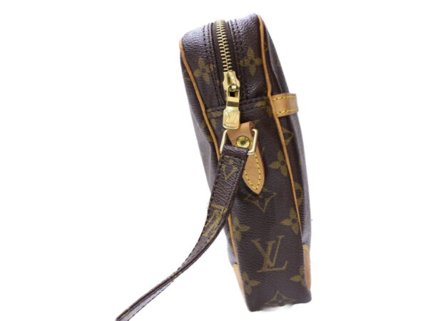 imgrc0086287729 Louis Vuitton Danube Monogram Canvas Shoulder Bag Brown