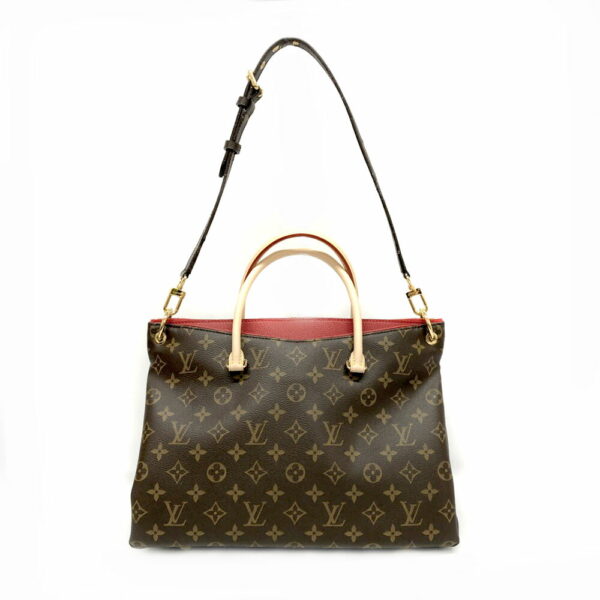 imgrc0086308213 Louis Vuitton Pallas 2Way Monogram Shoulder Bag Brown