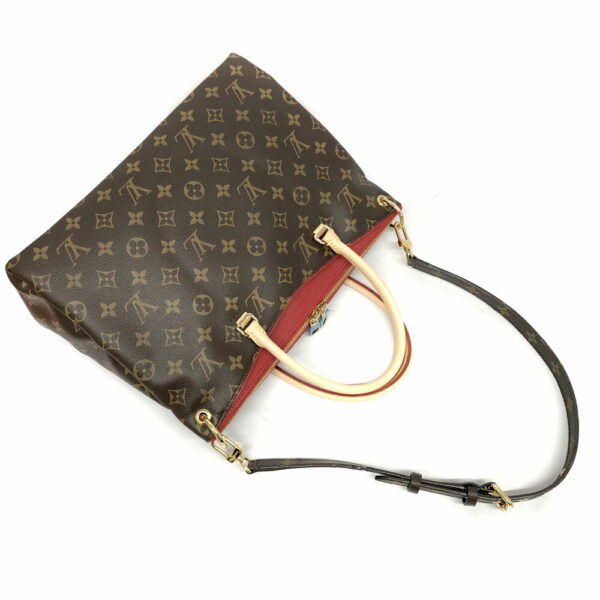 imgrc0086308218 Louis Vuitton Pallas 2Way Monogram Shoulder Bag Brown