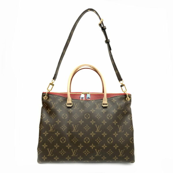 imgrc0086308230 Louis Vuitton Pallas 2Way Monogram Shoulder Bag Brown