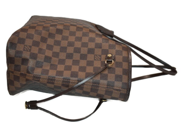 imgrc0086325585 Louis Vuitton Neverfull MM Damier Ebene Tote Bag Brown