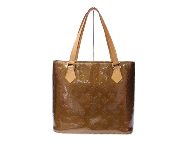 imgrc0086339524 Louis Vuitton Houston Vernis Leather Tote Bag Bronze