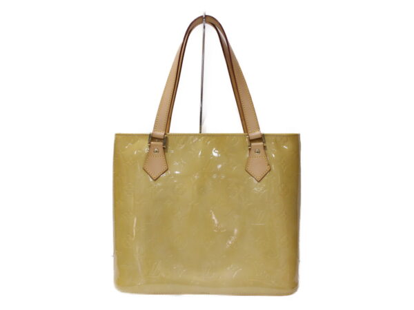 imgrc0086339577 Louis Vuitton Houston Vernis Leather Tote Bag Lime Yellow