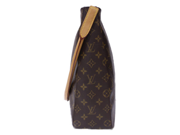 imgrc0086339706 Louis Vuitton Looping GM Monogram Canvas Shoulder Bag Brown