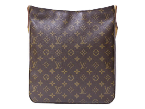 imgrc0086339708 Louis Vuitton Looping GM Monogram Canvas Shoulder Bag Brown