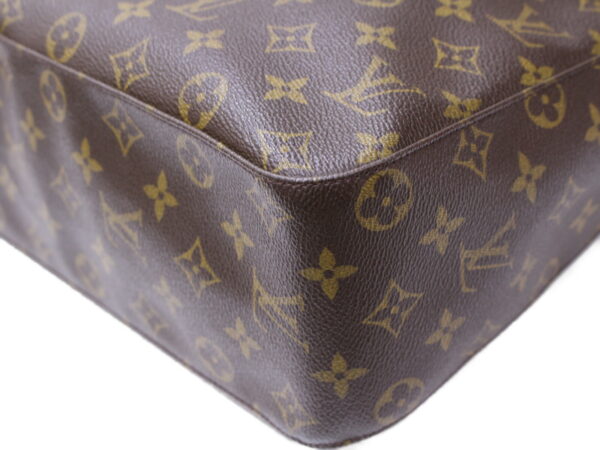 imgrc0086339710 Louis Vuitton Looping GM Monogram Canvas Shoulder Bag Brown